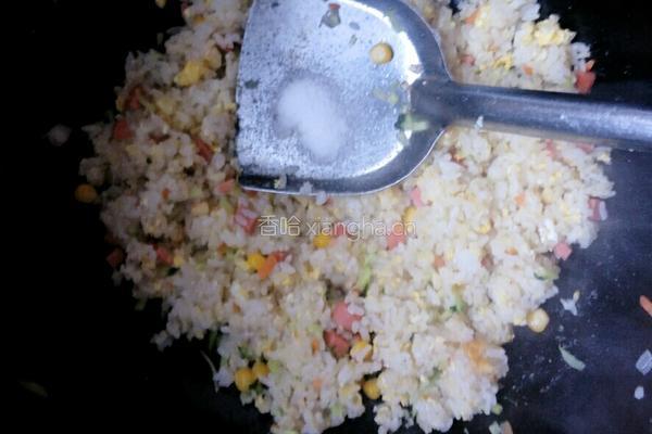原味蛋炒饭的做法图解7