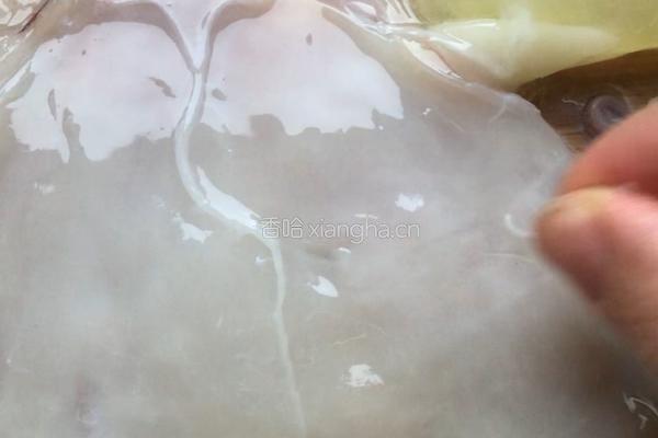 大葱炒鱿鱼的做法图解2
