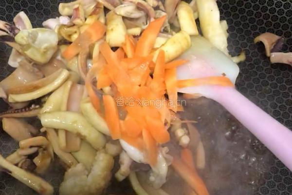 大葱炒鱿鱼的做法图解9