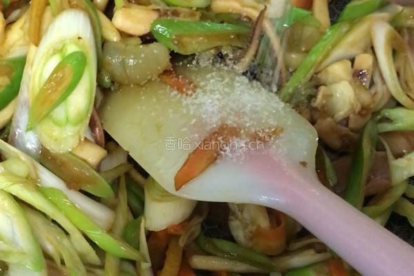 大葱炒鱿鱼的做法图解11
