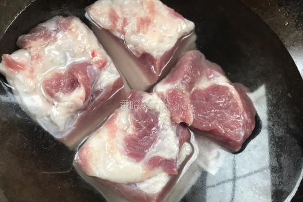 红烧肉的做法图解3