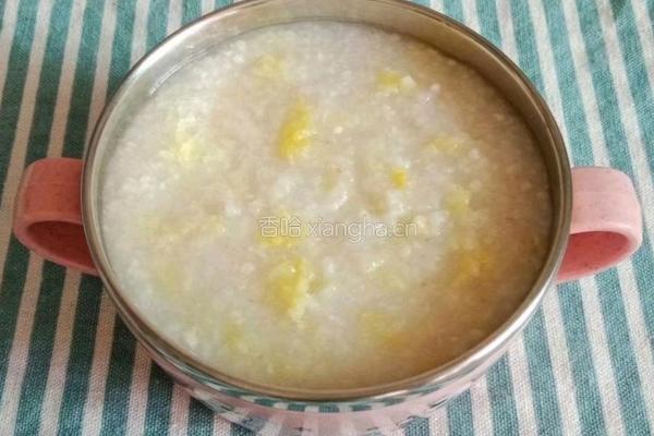 娃娃菜鲜虾粥 (宝宝辅食）的做法图解10