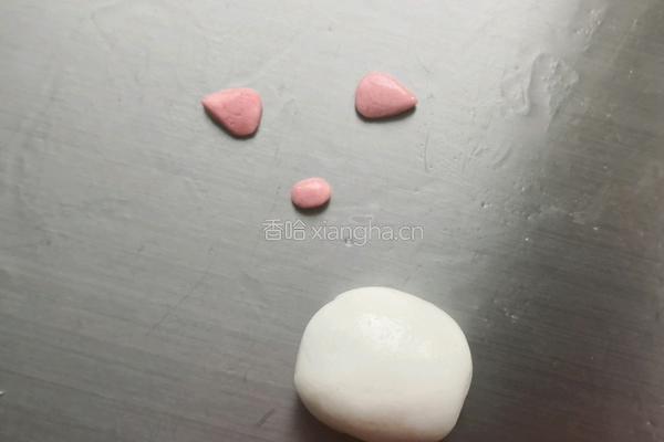 卡通小猪汤圆的做法图解4