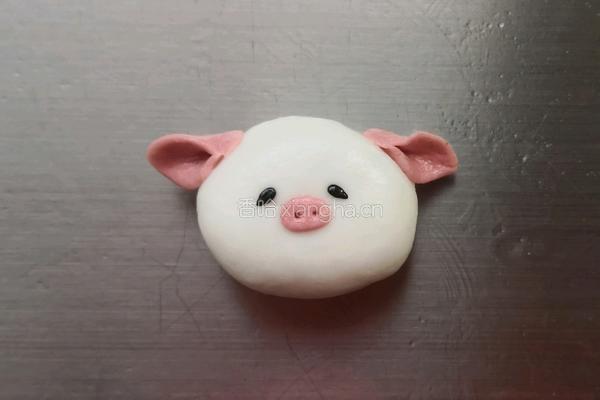 卡通小猪汤圆的做法图解12
