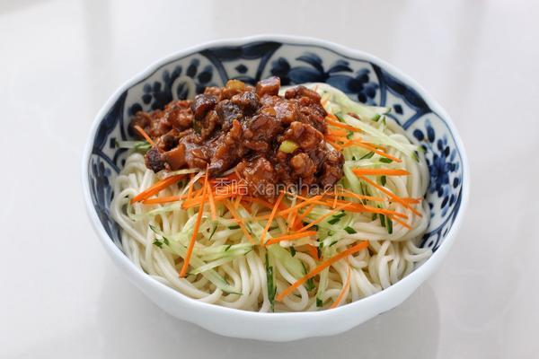 香菇肉酱拌面的做法图解11