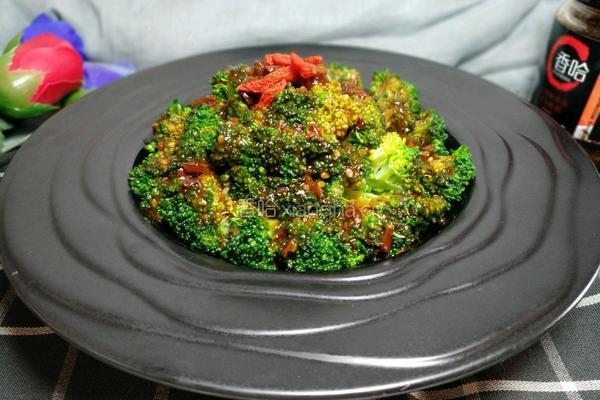 酱灼西兰花