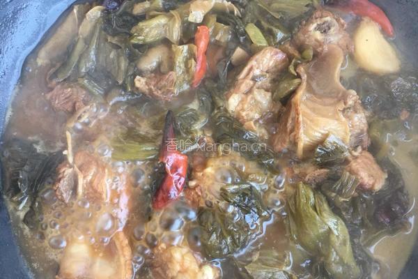 酸菜排骨的做法图解13
