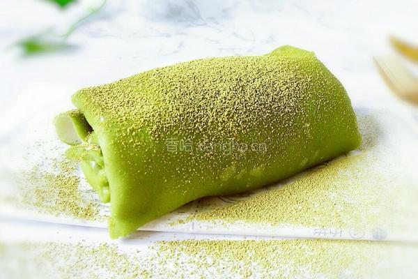 抹茶毛巾卷的做法图解11