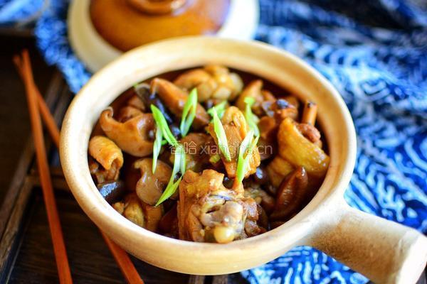 鸡腿炖香菇的做法图解13