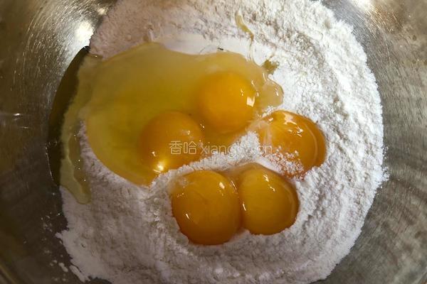 牛扎糖沙琪玛的做法图解2