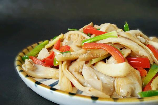 清炒平菇的做法图解10