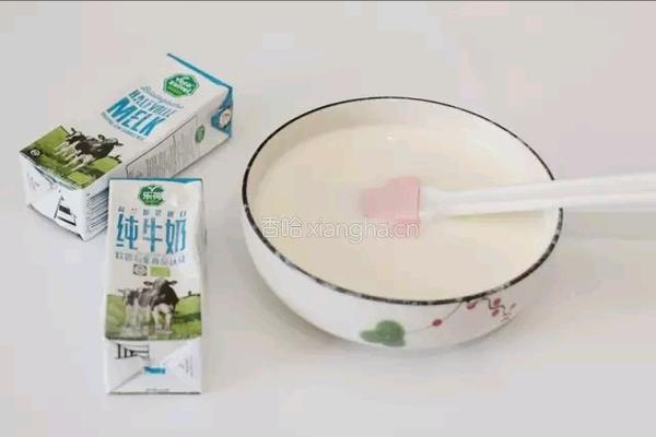 脆皮炸鲜奶的做法图解2