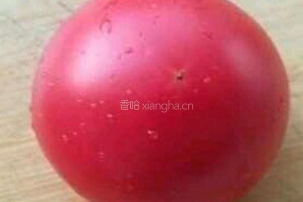 番茄鸡蛋汤的做法图解1