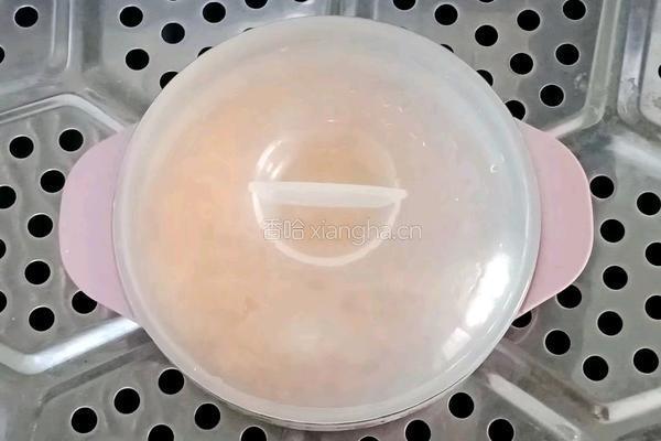 补铁米饭蛋羹 (宝宝辅食）的做法图解9