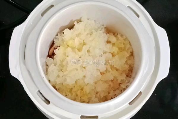 木瓜银耳汤 (宝宝辅食）的做法图解7