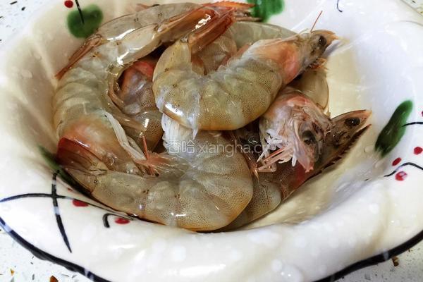 蒜蓉粉丝蒸虾的做法图解4