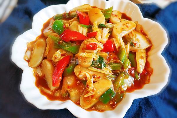 白菜辣炒年糕的做法图解1
