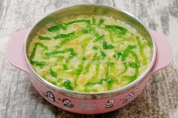 鸡蛋芙蓉面线 (宝宝辅食）的做法图解11