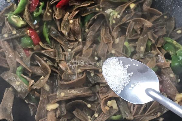 辣炒梅干菜的做法图解8