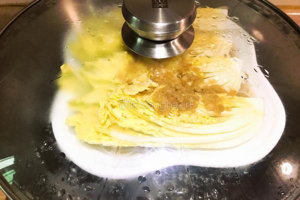 粤式-蒜蓉粉丝蒸娃娃菜的做法图解13