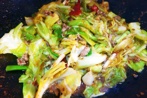 肉酱卷心菜的做法图解12