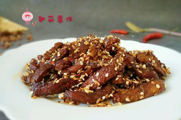 麻辣孜然猪肉干的做法图解13