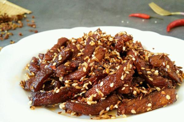 麻辣孜然猪肉干的做法图解12