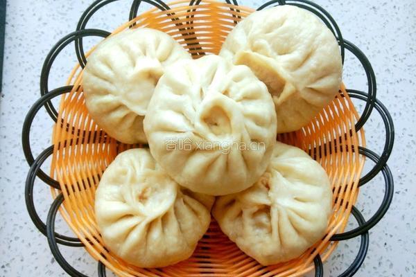 猪肉白菜包子的做法图解9