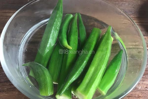 剁椒蒜蓉秋葵的做法图解5