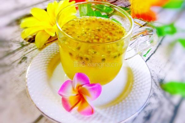 百香果蜂蜜茶的做法图解1