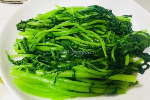 酱香茼蒿的做法图解4
