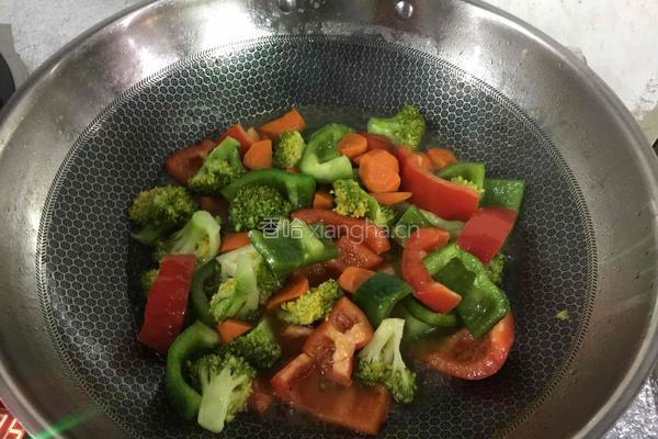 蔬菜四宝的做法图解5