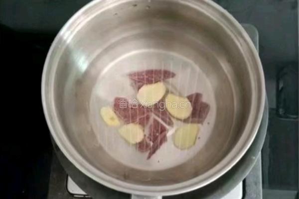 猪肝青菜粥 (宝宝辅食）的做法图解4