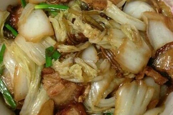 猪肉白菜炖粉条的做法图解5