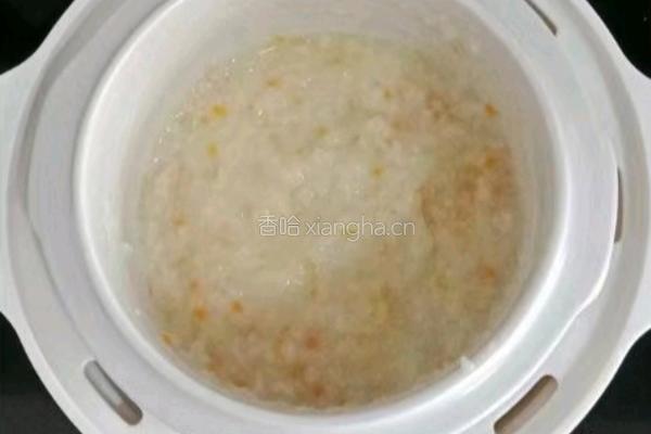 双米小黄粥 (宝宝辅食）的做法图解8