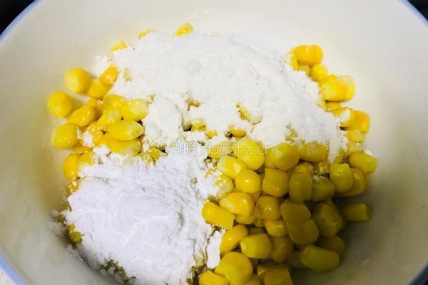 玉米粒饼的做法图解6