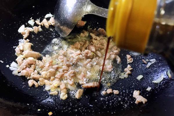 肉末炒黄豆的做法图解8