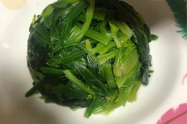 粤式－姜汁菠菜的做法图解7