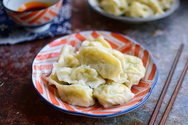 角瓜鸡蛋水饺的做法图解11