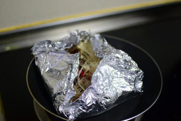 锡纸花甲粉的做法图解6