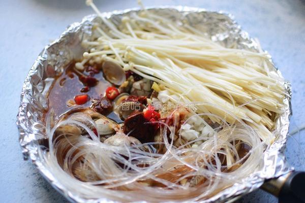 锡纸花甲粉的做法图解5