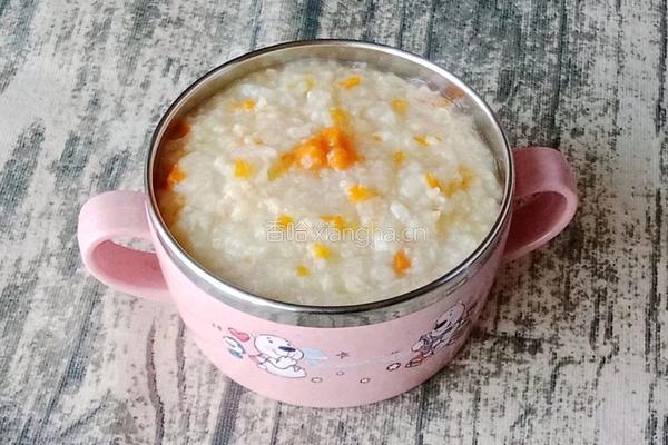 金桔雪梨南瓜粥 (宝宝辅食）