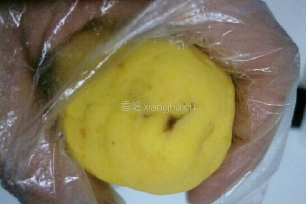 南瓜糯米豆沙包的做法图解9