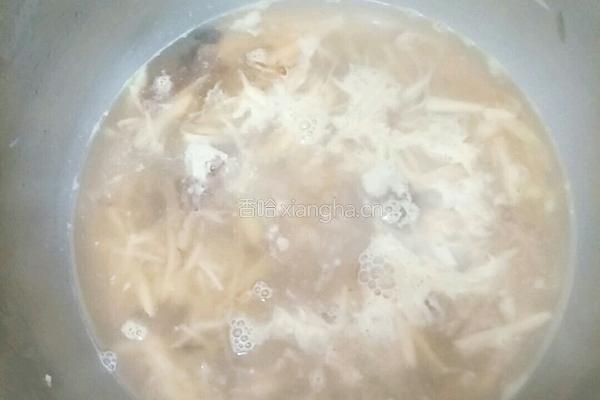 萝卜炝锅面条的做法图解6