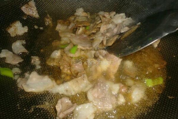 洋葱炒肉的做法图解4