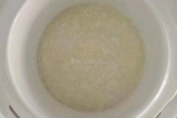 双米雪梨粥 (宝宝辅食）的做法图解5