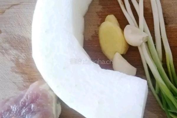 红烧肉末冬瓜的做法图解1