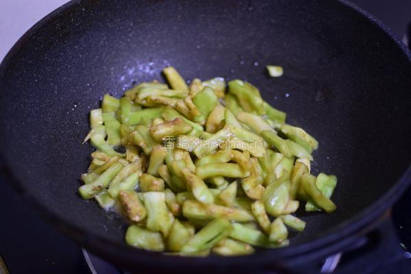 肉末炒茄子的做法图解5