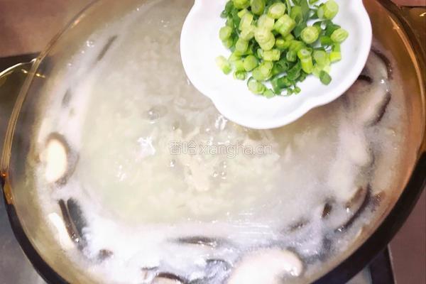 粤式-香菇瘦肉粥的做法图解14