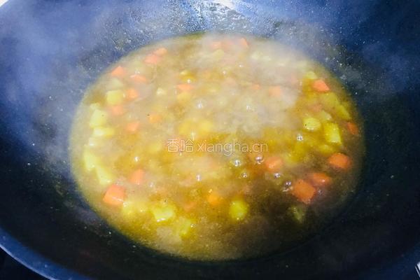 土豆咖喱饭的做法图解7